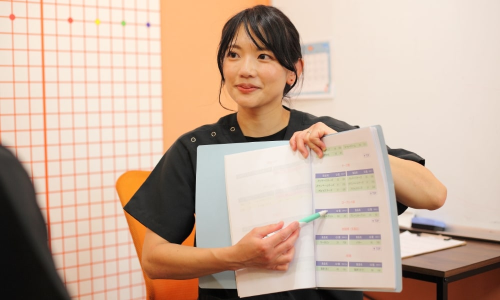 痩せるためのプロの食事指導